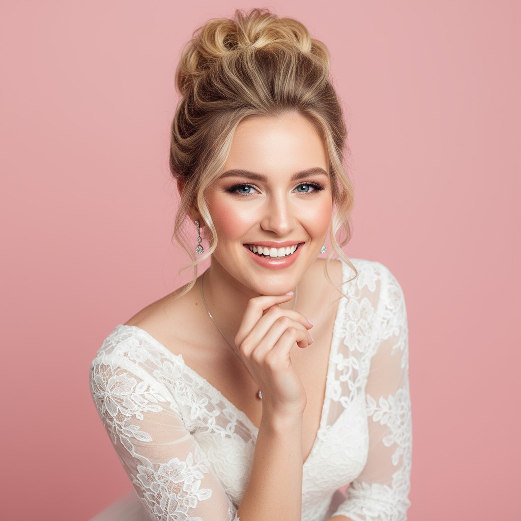 High Bridal Updo Ideas